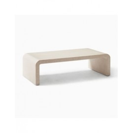 Mesa de centro West Elm Solstice de madera