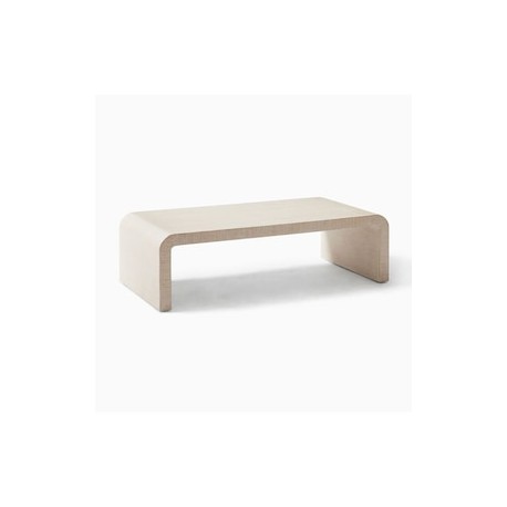 Mesa de centro West Elm Solstice de madera