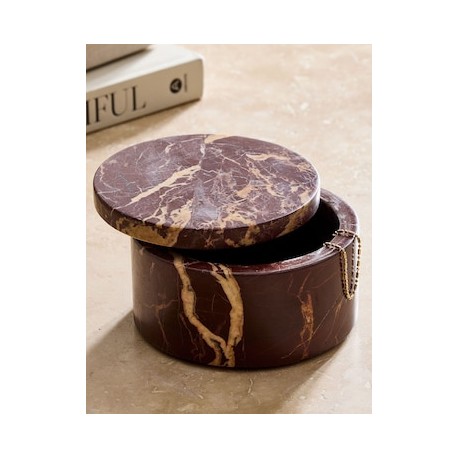 Caja decorativa Eda Exotic cilindro