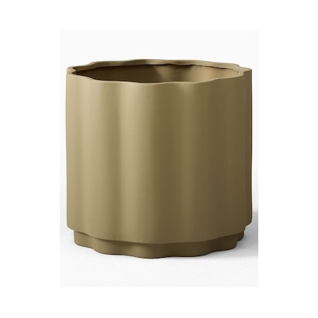 Maceta Wavy de cerámica