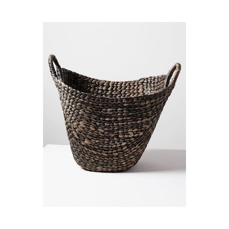 Canasto multiusos Curved de jacinto de agua