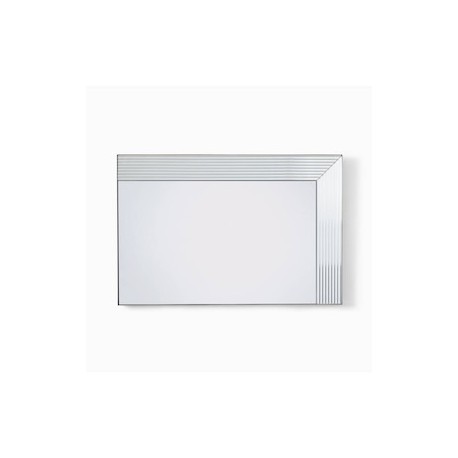 Espejo rectangular Textured Cut estilo trendy