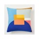 Funda cojín West Elm Crewel Half Moon