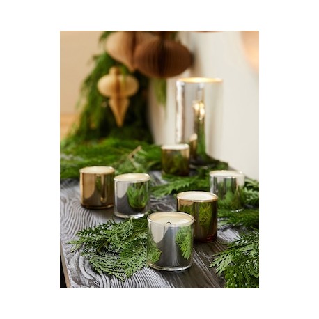 Set tealight Votivo Mercury Glass 6 piezas
