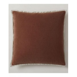Funda cojín West Elm Classic Velvet Burnt Umber