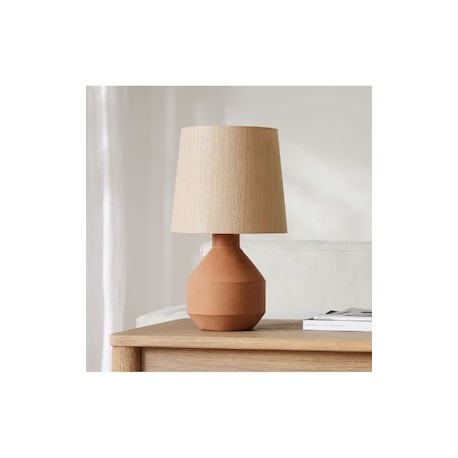 Lámpara de mesa Brynn de lino