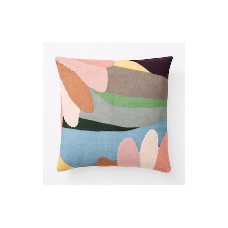 Funda cojín West Elm Crewel