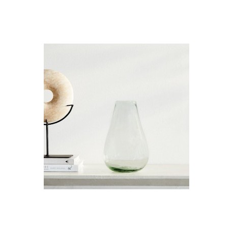 Florero Pure Glass Raindrop de vidrio