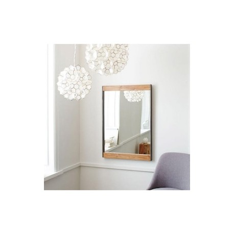 Espejo de Pared Metal + Wood