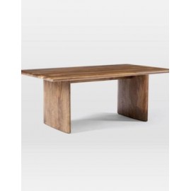 Mesa de centro West Elm Anton de madera mango