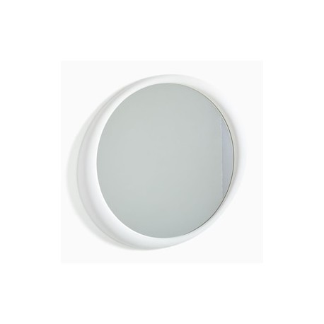 Espejo redondo Pure Plaster estilo contemporáneo