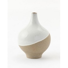 Florero Half Dipped Stoneware