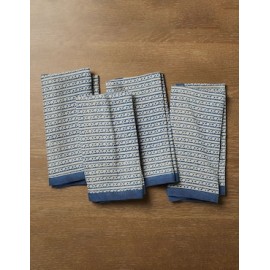 Set de servilletas Marlowe de lino 4 piezas