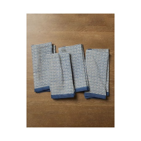 Set de servilletas Marlowe de lino 4 piezas