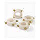 Set aro servilleta Hammered