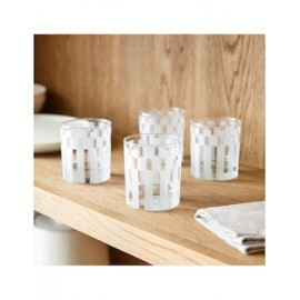 Vaso doble old fashion Jora Etched de vidrio