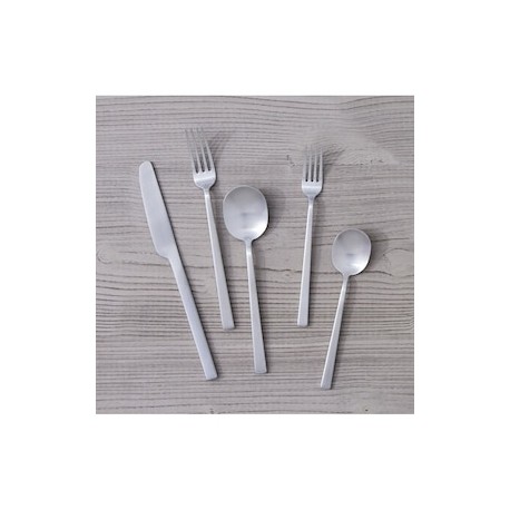 Set cubiertos Kanto de acero 5 piezas