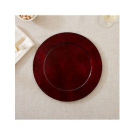 Plato base Lacquer Charger de madera