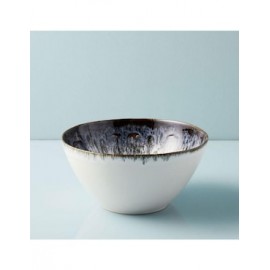 Bowl de Servicio Alto Reactive Glaze Negro