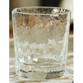 Vaso Dof Hammered de vidrio