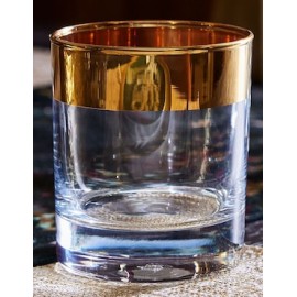 Vaso old fashion de vidrio