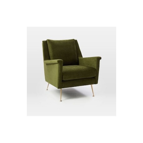 Sillón Carlo estilo tradicional de madera pino