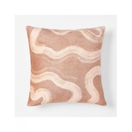 Funda cojín West Elm Velvet Brushstroke