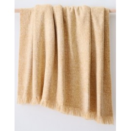 Frazada de tejido plano Brushed Woven Throw para bebé