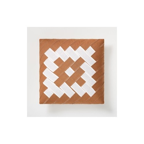 Funda cojín West Elm Linen Strap