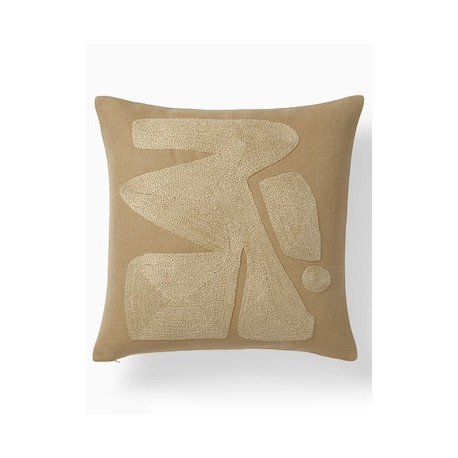 Funda cojín West Elm Embroidered Modern