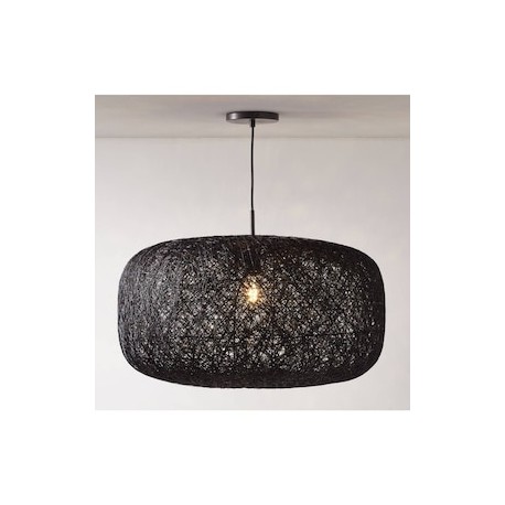 Lampara colgante incandecente y LED Open Weave