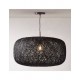 Lampara colgante incandecente y LED Open Weave