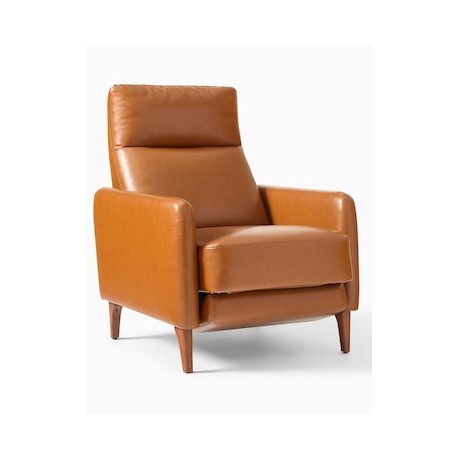Reclinable Auburn de piel