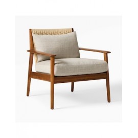 Sillón Chadwick estilo contemporáneo de madera