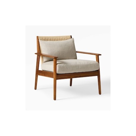 Sillón Chadwick estilo contemporáneo de madera