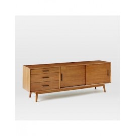 Consola Mid-Century de madera